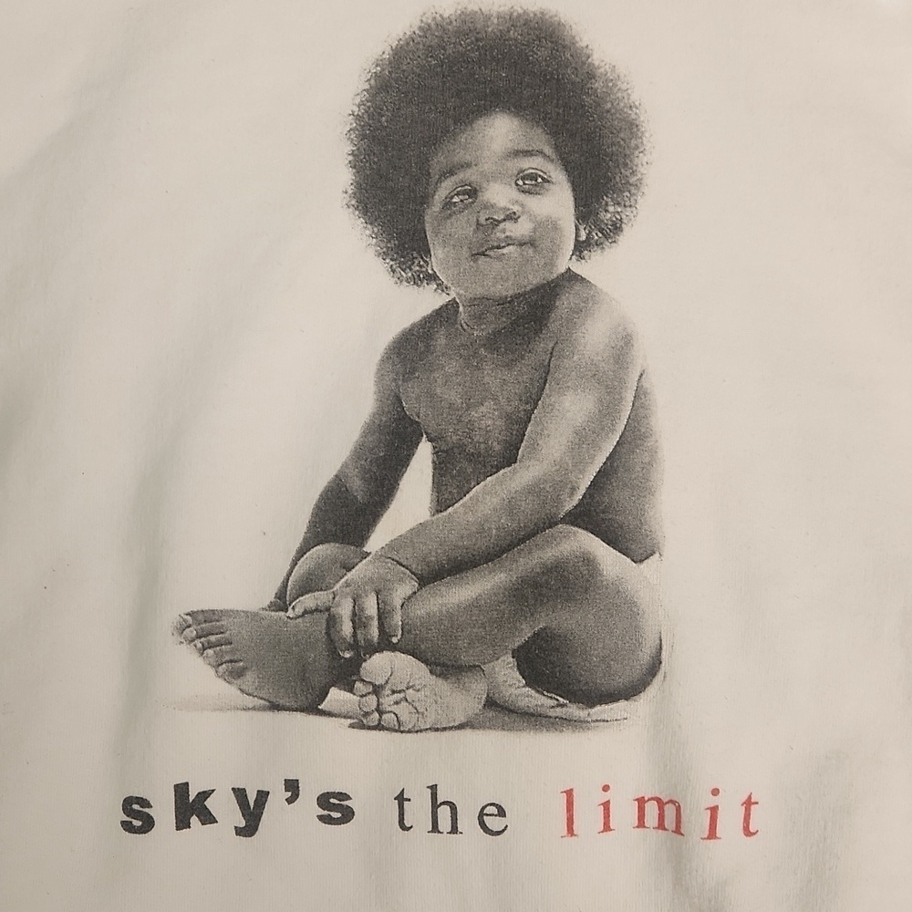 Notorious BIG White Hooded Sweatshirt - Picture 3 of 7
